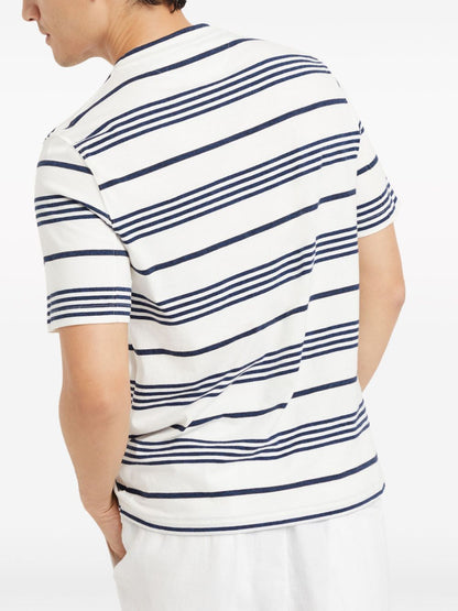 Striped jersey t-shirt