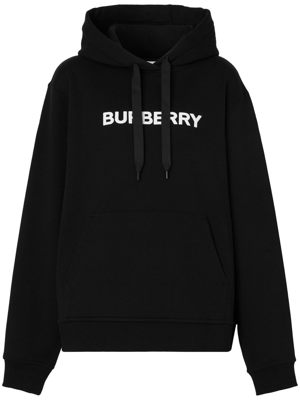 Logo cotton hoodie