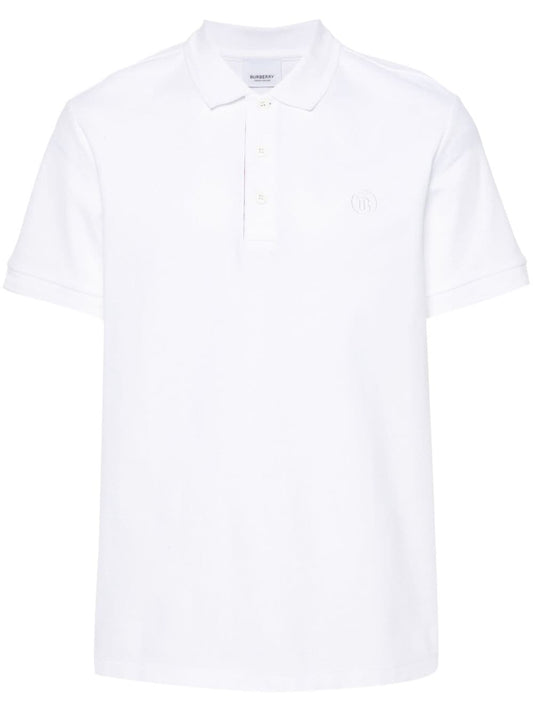 Logo cotton polo shirt