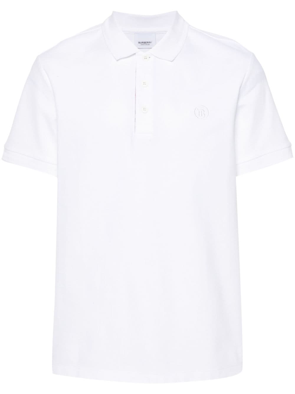 Logo cotton polo shirt