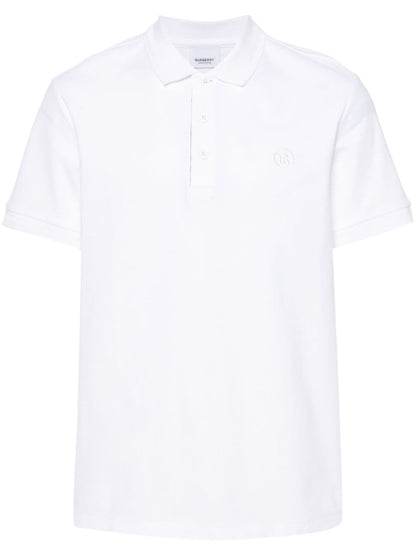 Logo cotton polo shirt