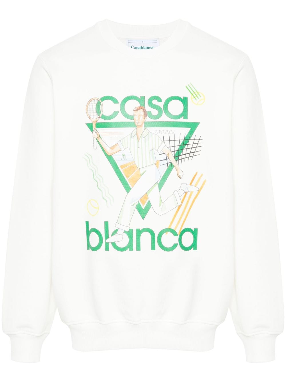 Logo organic cotton sweatshirt