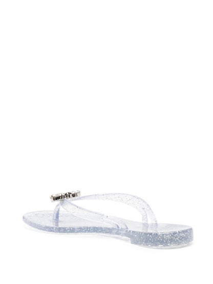 Jelly thong sandals