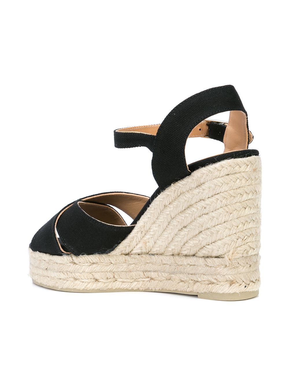 Blaudell raffia wedge espadrilles