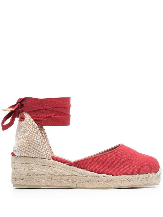 Carina raffia wedge espadrilles