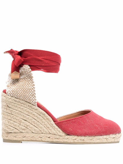 Carina raffia wedge espadrilles