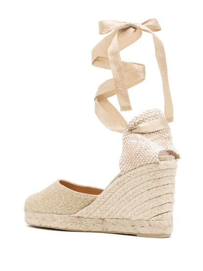 Carina raffia wedge espadrilles