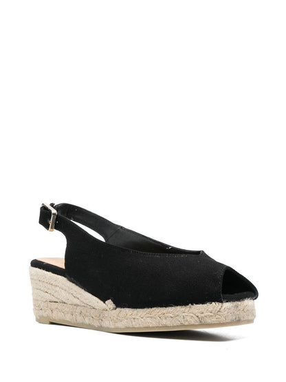 Dosalia canvas wedge espadrilles