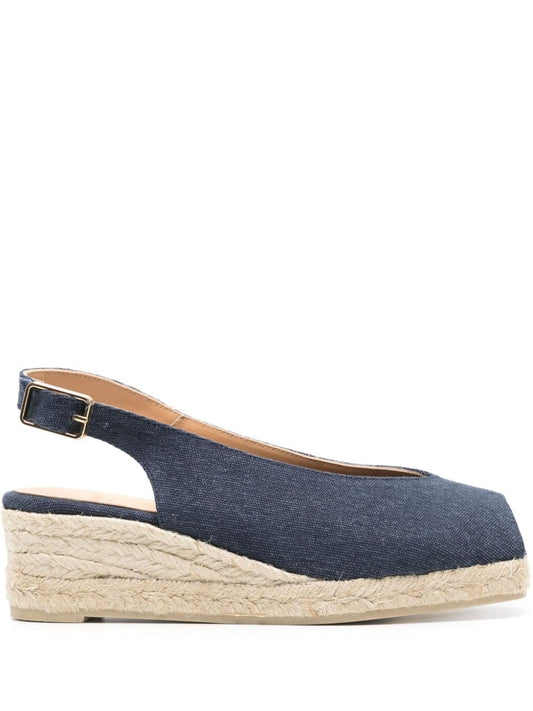 Dosalia canvas wedge espadrilles