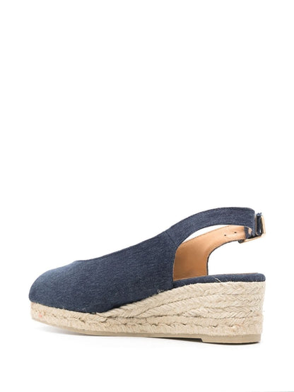 Dosalia canvas wedge espadrilles