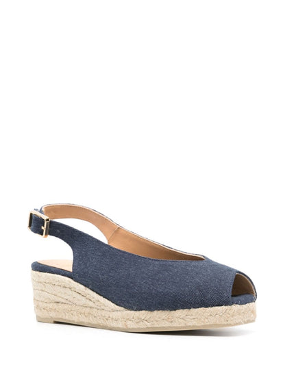 Dosalia canvas wedge espadrilles