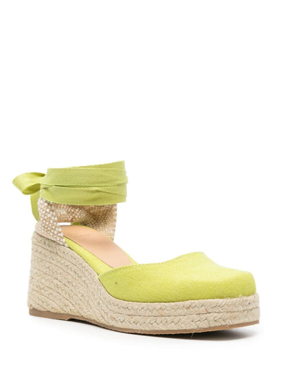 Tina raffia wedge espadrilles