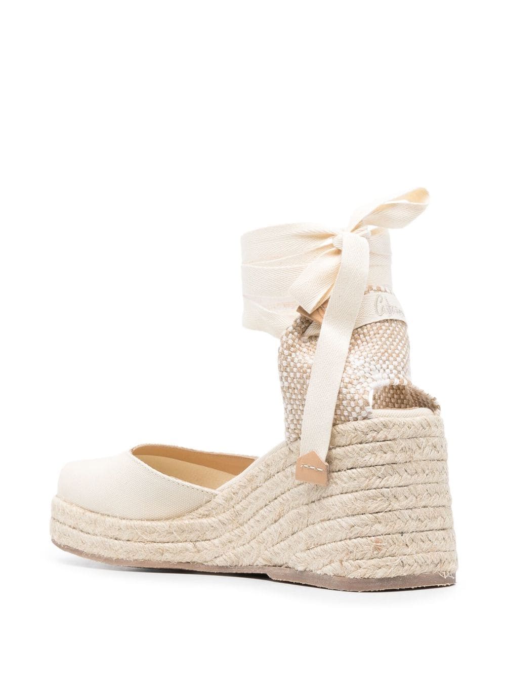 Tina raffia wedge espadrilles