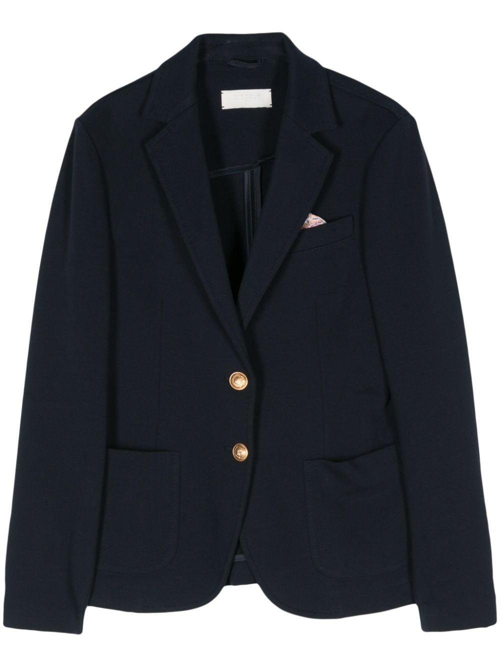 Basic single-breasted blazer