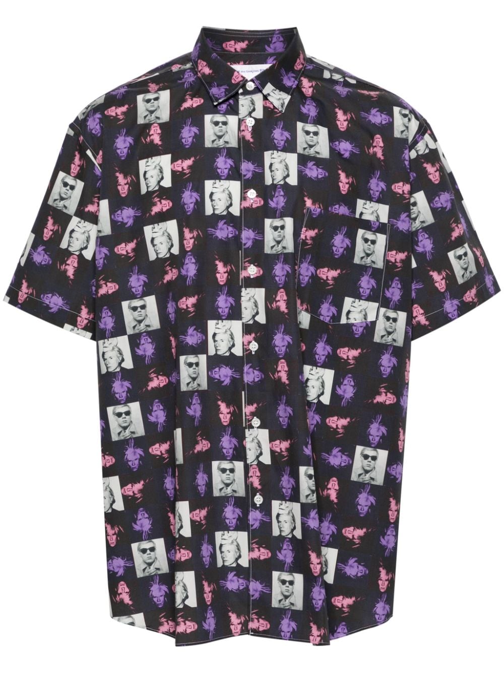 Printed cotton shirt