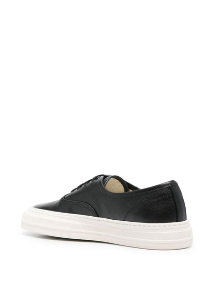 Four hole suede sneakers