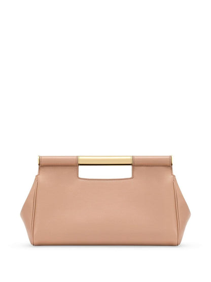 Sicily medium leather clutch