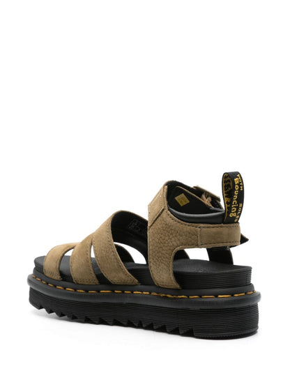 Blaire nabuk strap sandals