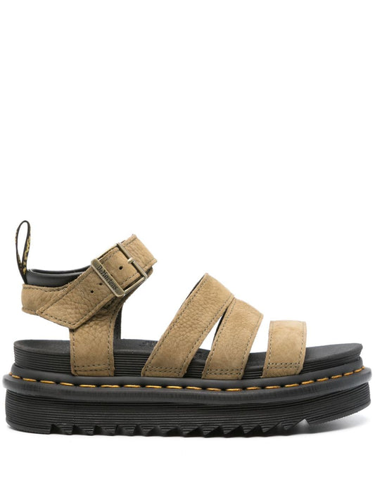 Blaire nabuk strap sandals