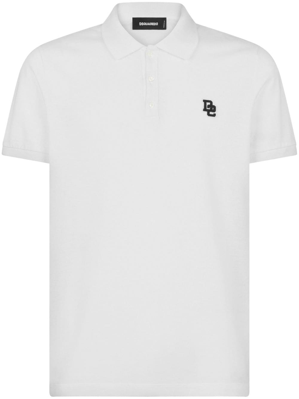 Logo cotton polo shirt