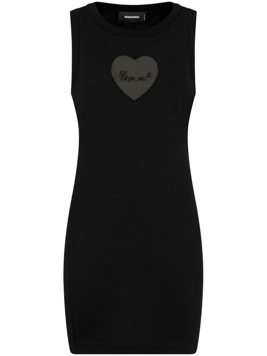 Heart cotton dress