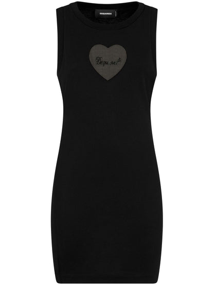 Heart cotton dress