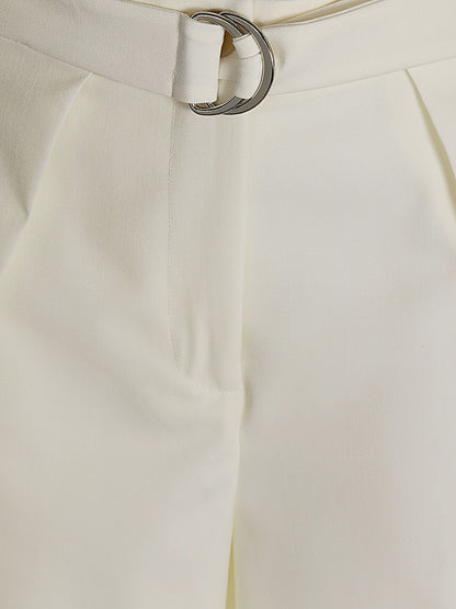 Wool twill amelia trousers