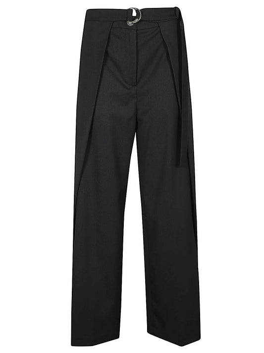 Wool twill amelia trousers