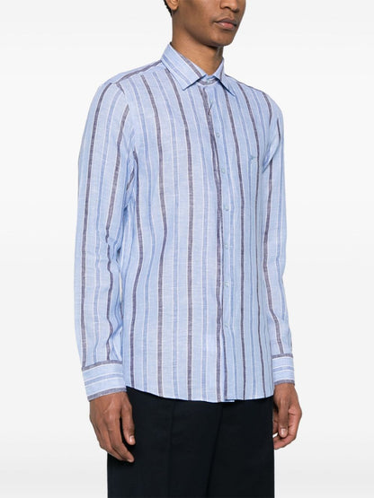 Striped cotton shirt