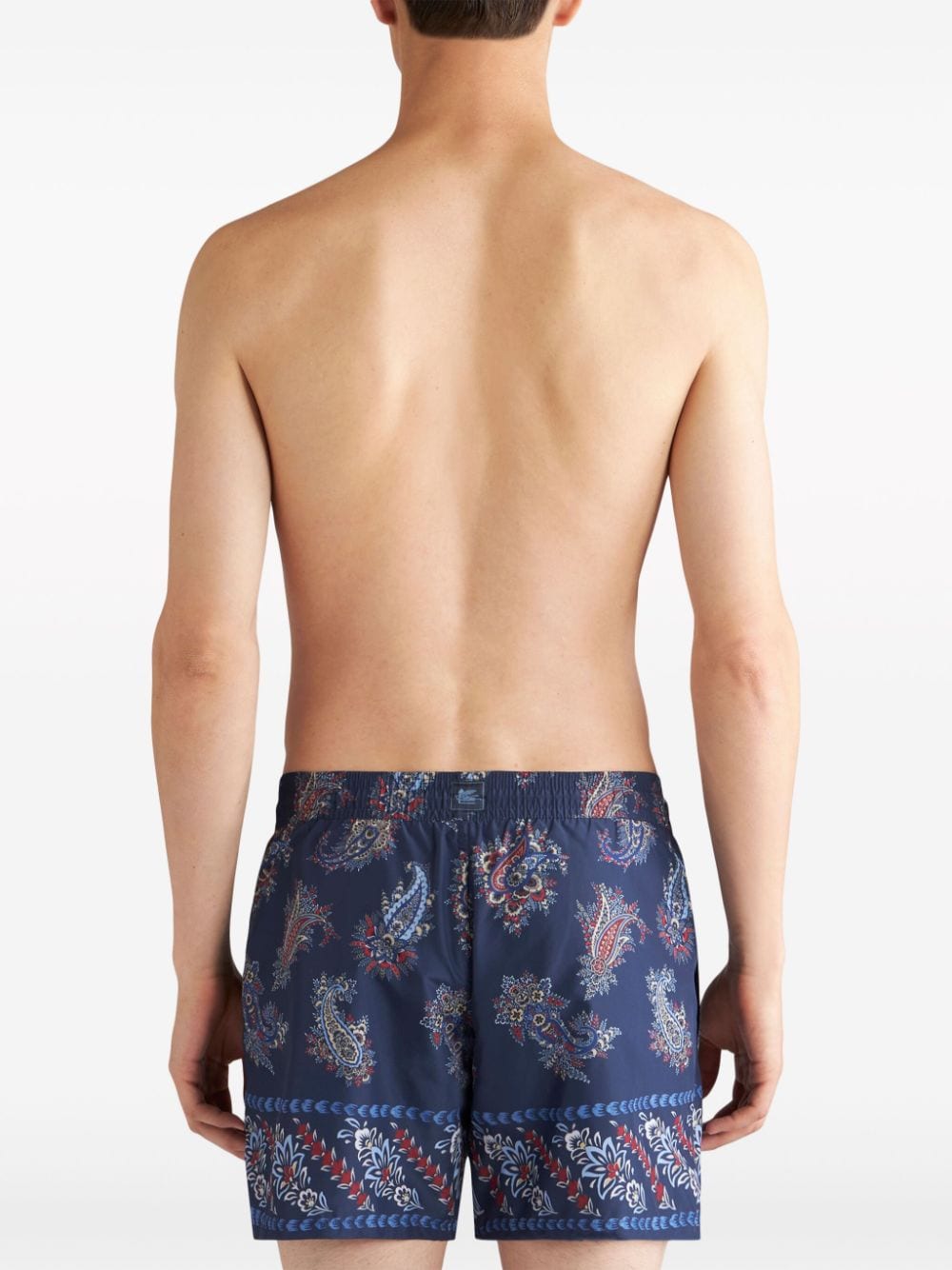 Printed swim trunks