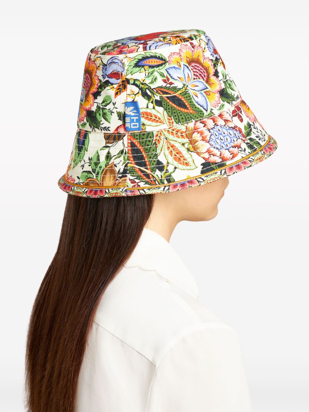 Printed bucket hat