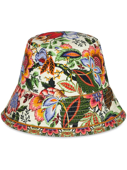 Printed bucket hat