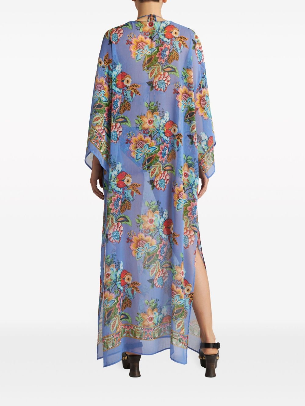 Printed cover-up tunic