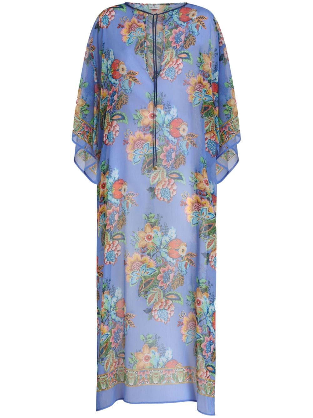 Printed cover-up tunic