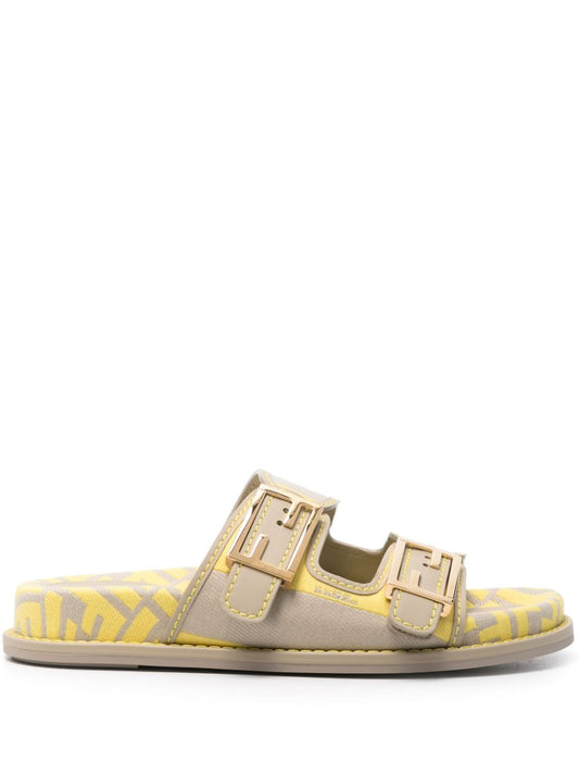 Fendi feel leather sandals