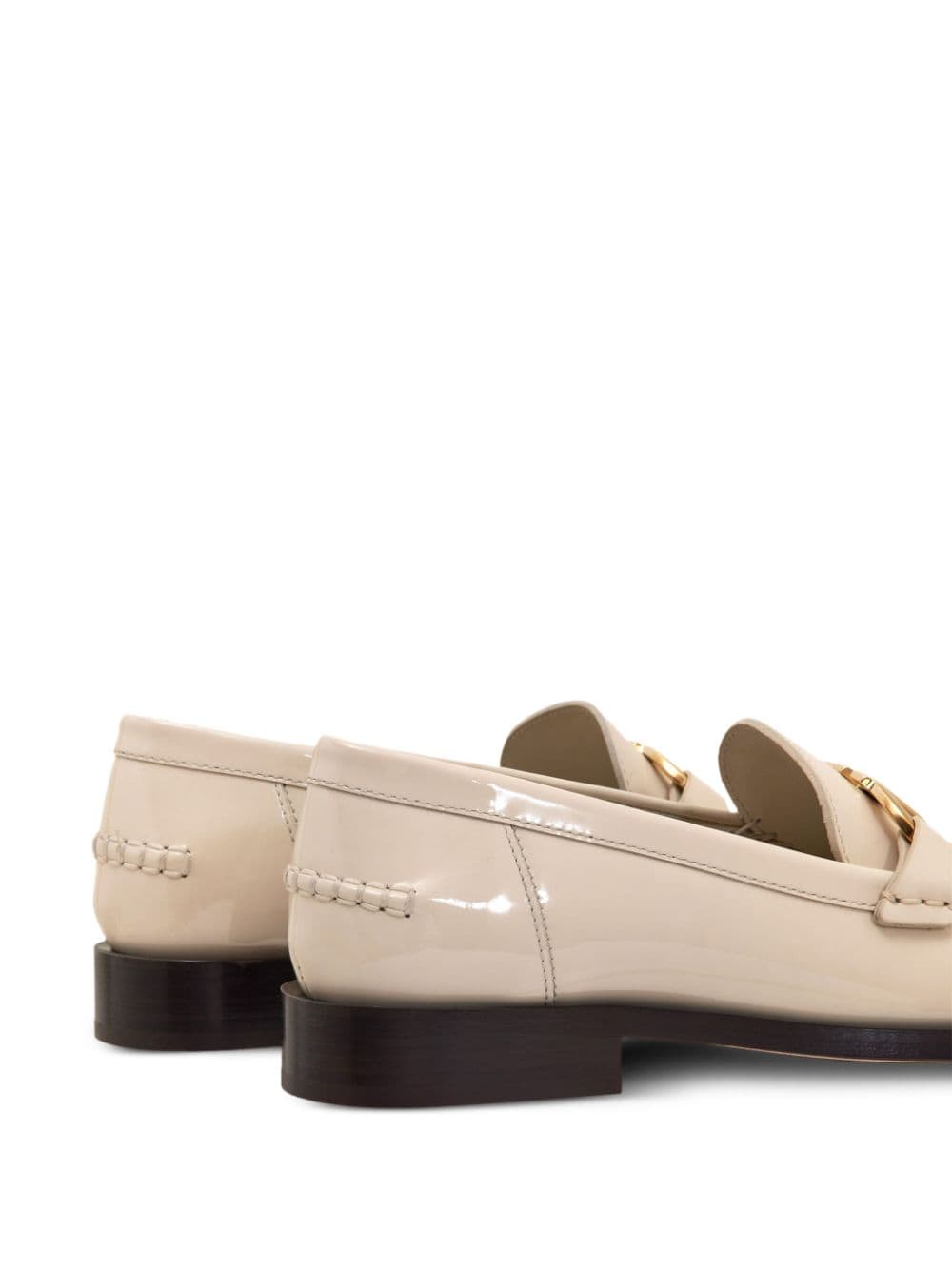 Patent leather loafers