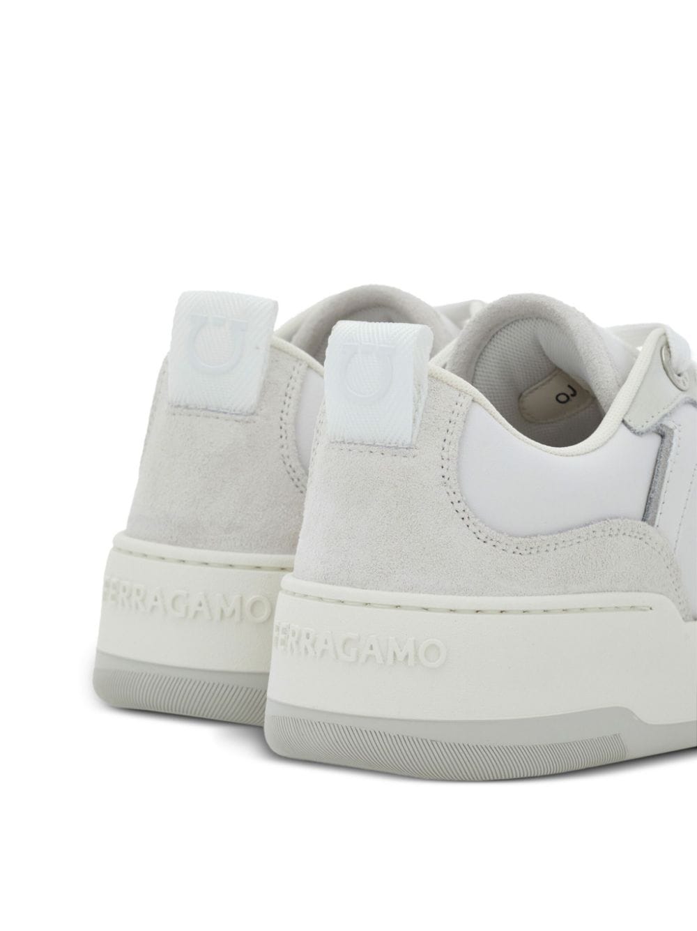 Gancini leather sneakers