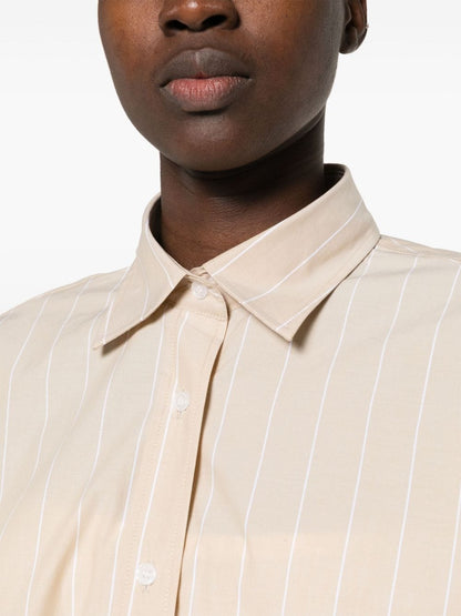 Striped cotton shirt