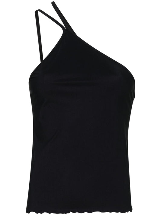 Asymmetric sports tank top