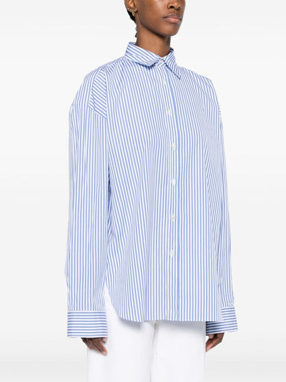 Striped cotton shirt