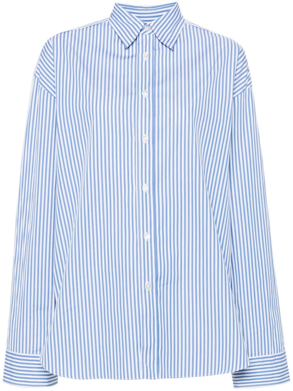 Striped cotton shirt