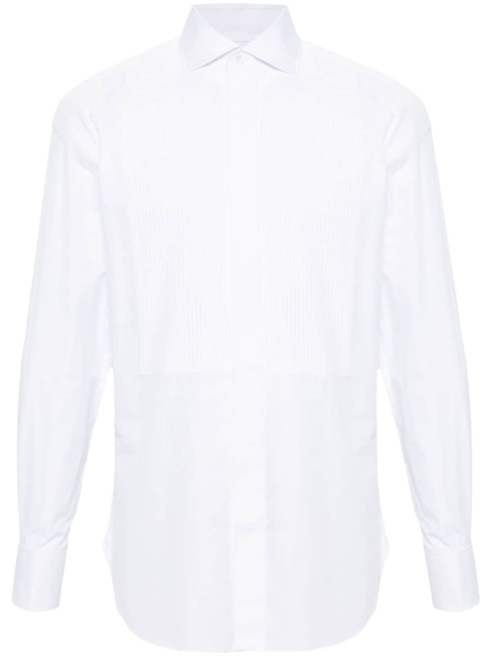 Cotton tuxedo shirt