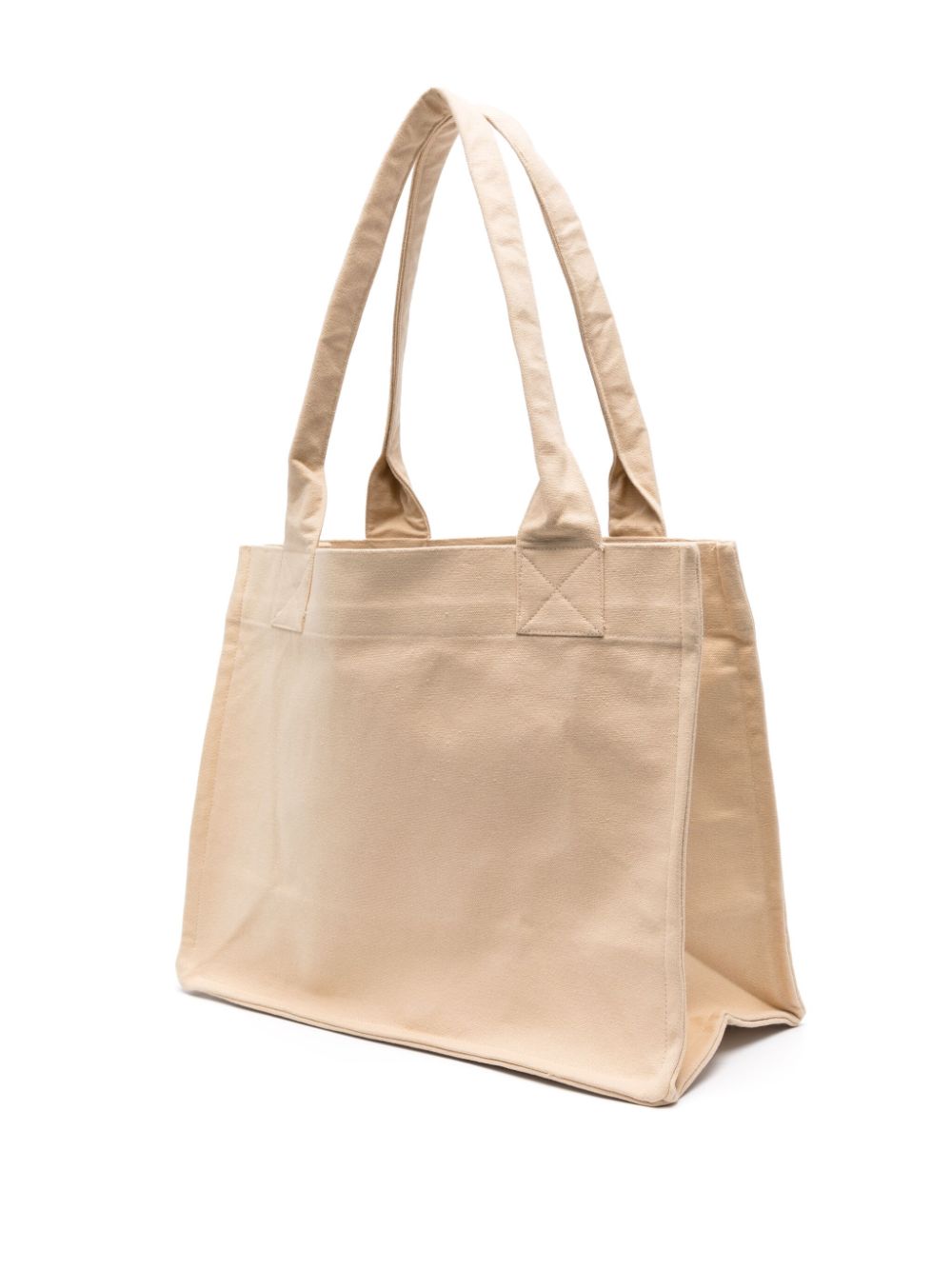 Logo large cotton tote bag