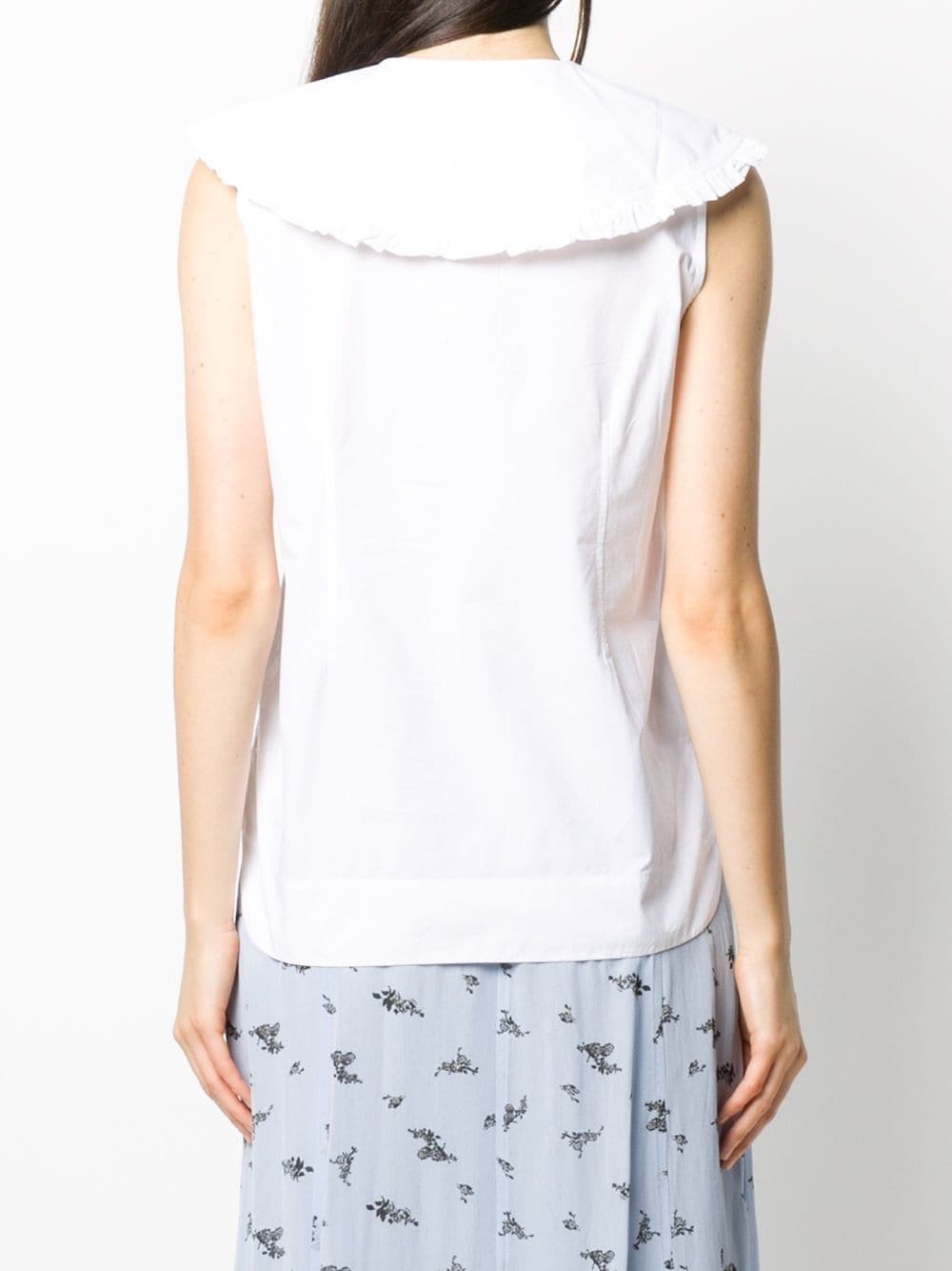 Organic cotton sleeveless shirt