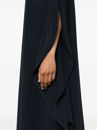 Iris silk long dress