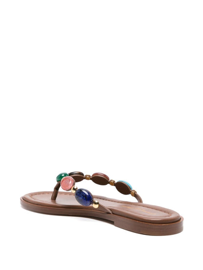 Shanti leather thong sandals