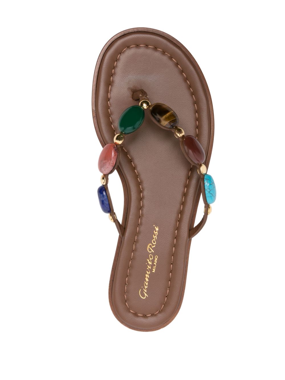 Shanti leather thong sandals