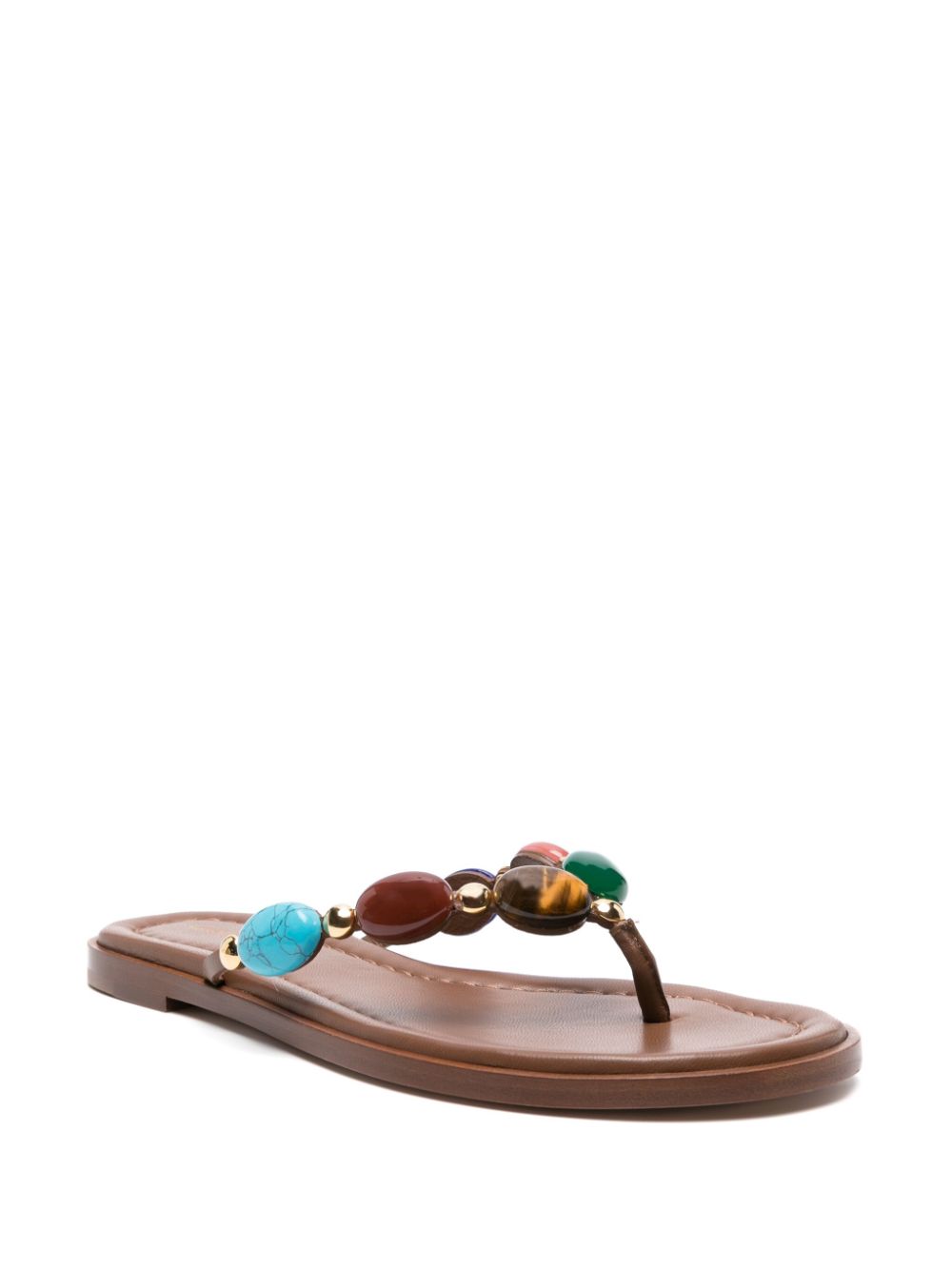 Shanti leather thong sandals