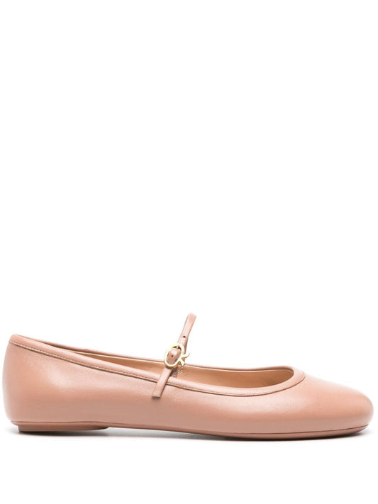 Carla leather ballet flats