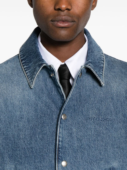 Denim cotton vest